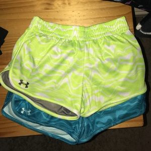 Two pairs of underarmour shorts